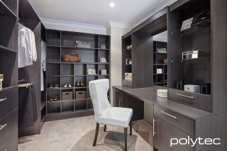 Polytec melamine wardrobe with sliding doors