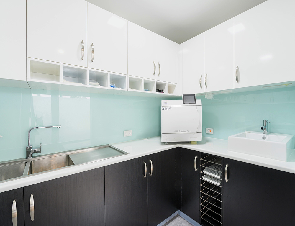 Dental room cabinetry and storage by Complete Style Joinery