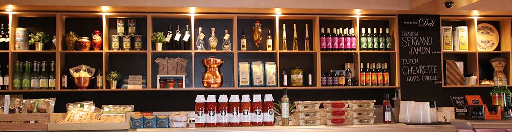Olive Grove Cafe Ballarat counter and shopfront joinery