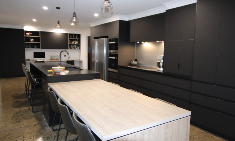 Custom cabinetry detail crafted by Complete Style Joinery